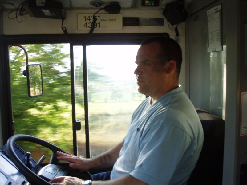 Escaped Bus driver